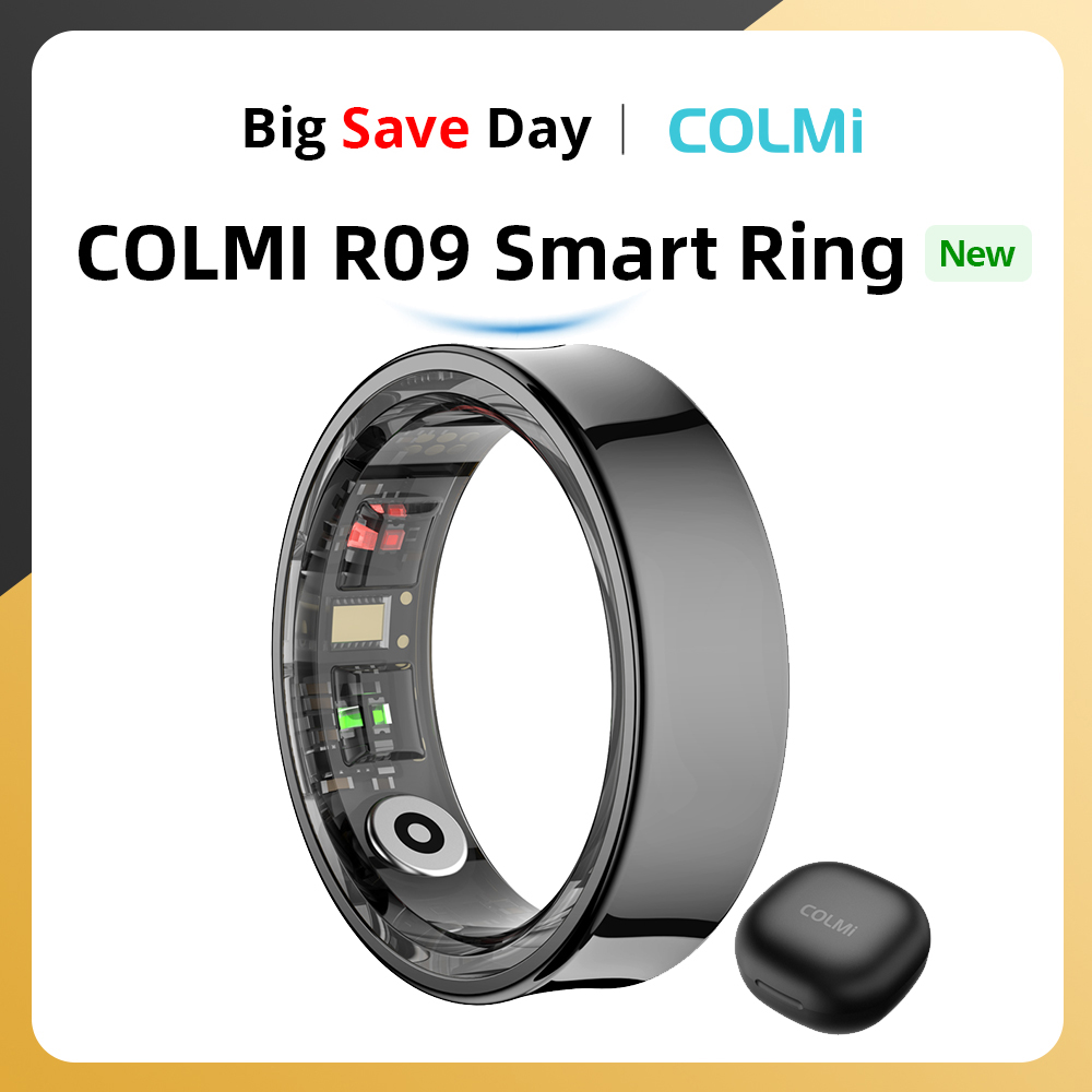 Smart Ring Health - 2024 COLMI R09 anillo inteligente hombres