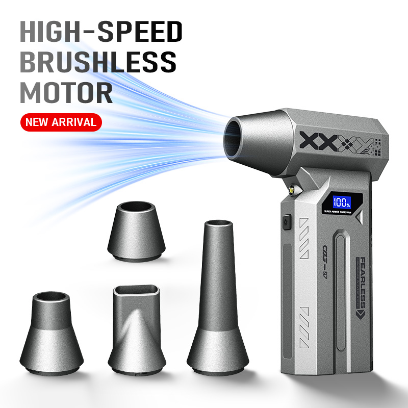 Electronic Gadgets For Home - Ventilador Turbo Recargable, Soplador de Aire