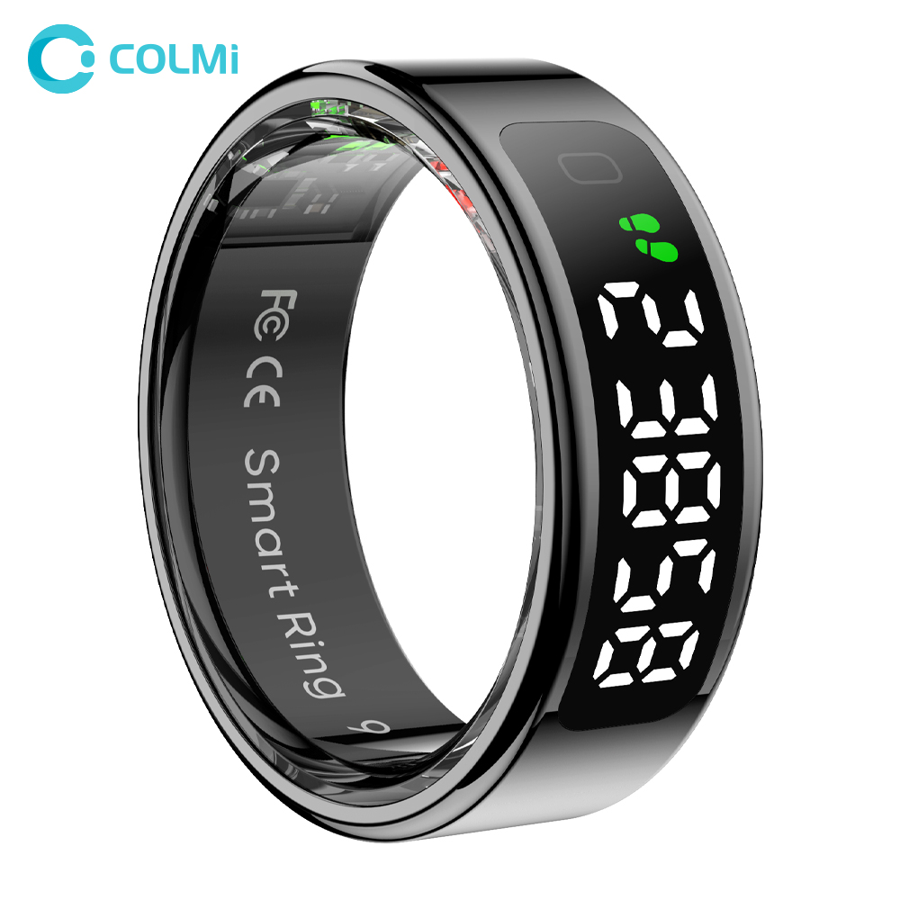 Smart Ring Health - Anillo inteligente COLMI R12 con pantalla