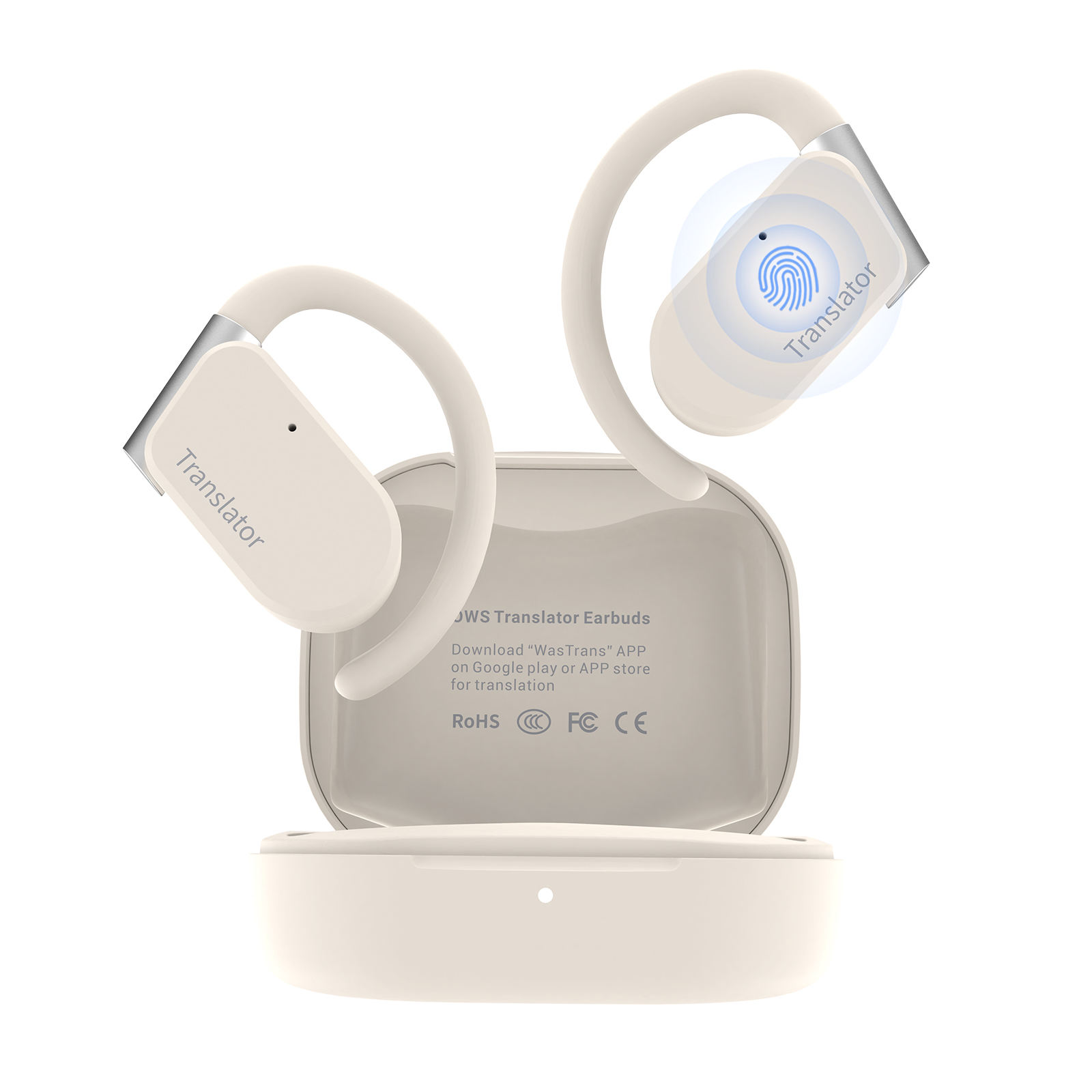 Portable Translator Device - Auriculares Wooask M9 con traductor, auriculares