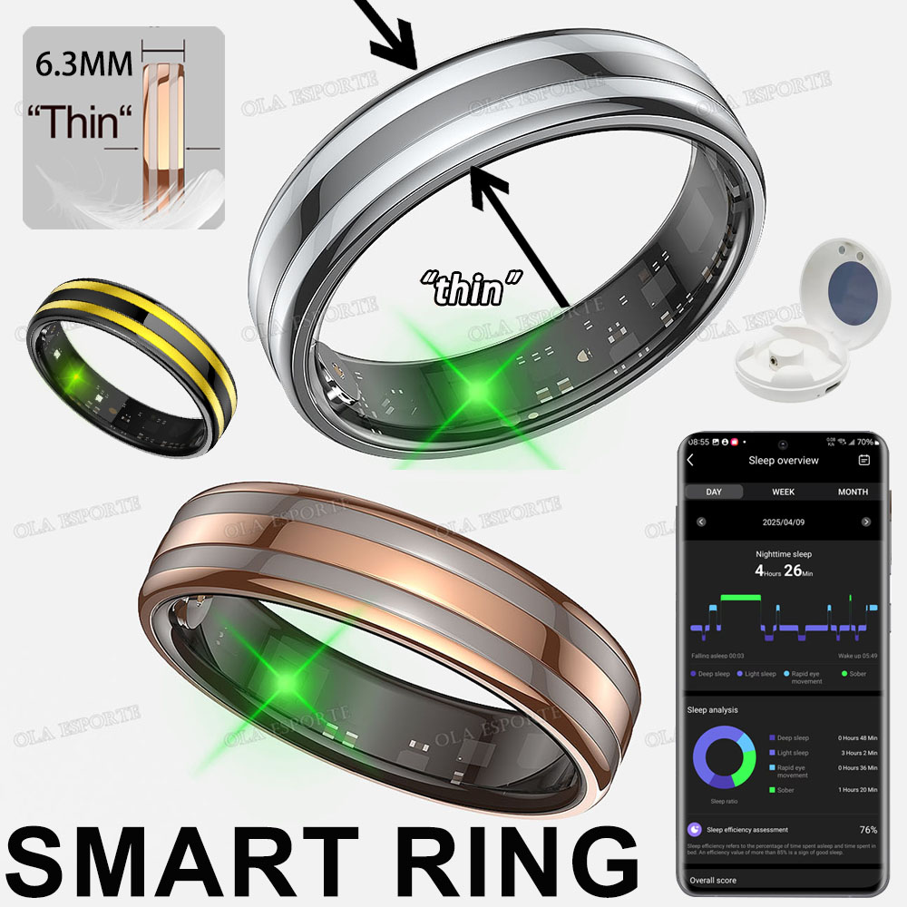 Smart Ring Health - Anillo Inteligente con Sensor de Gestos,