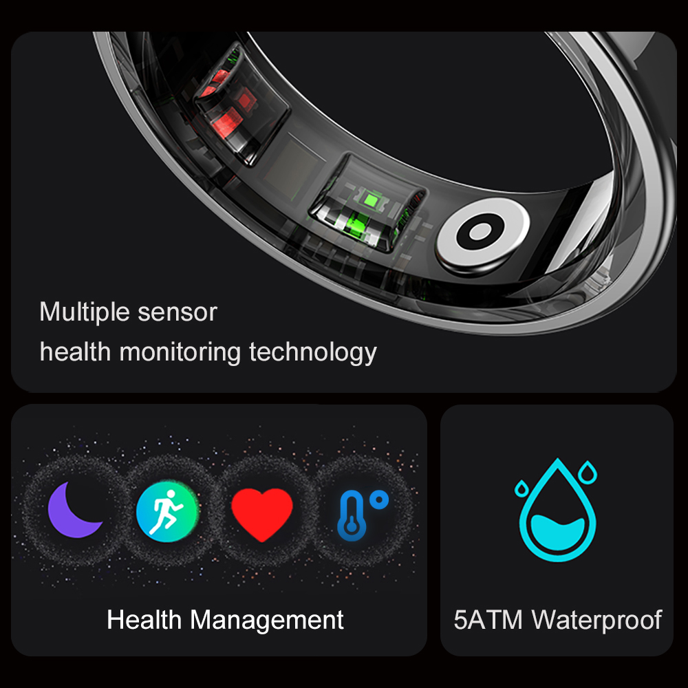 2024 COLMI R09 anillo intelige - Smart Ring Health reseña y precio