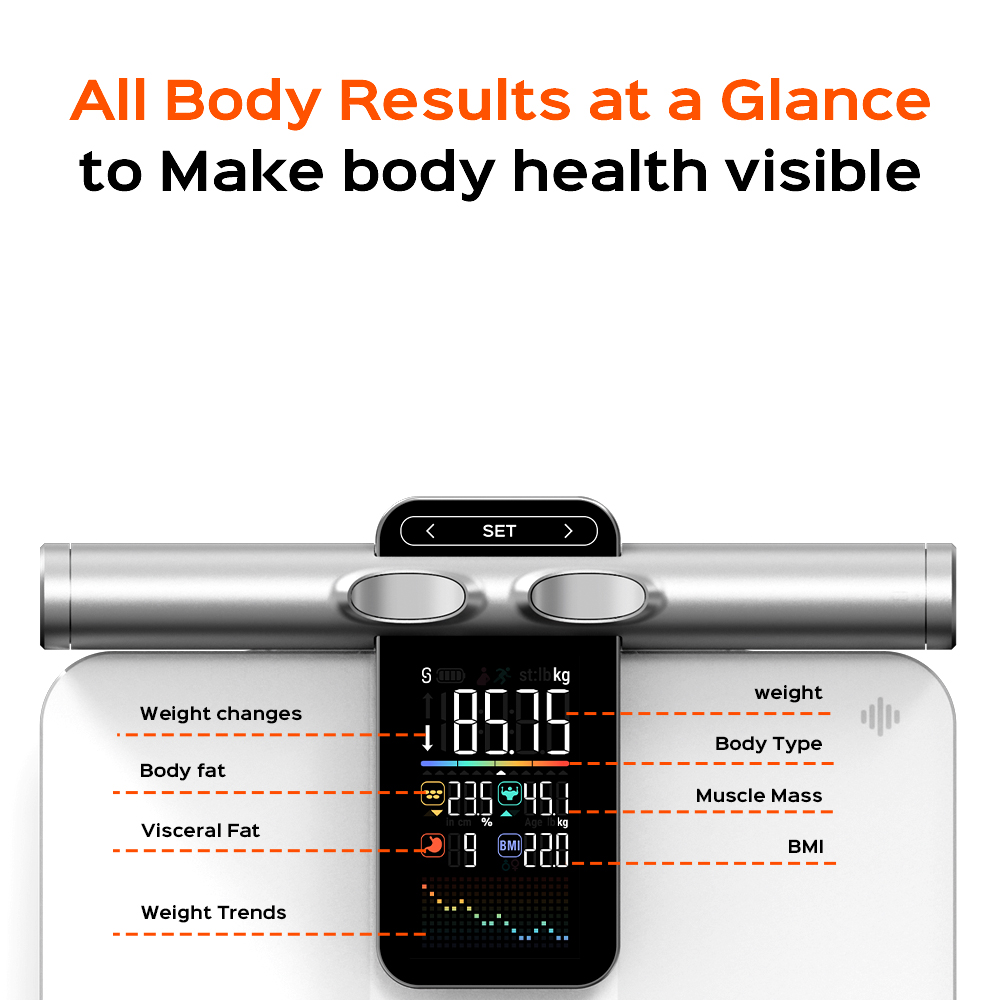 2025 nueva función de medición - Body Fat Scale Smart reseña y precio