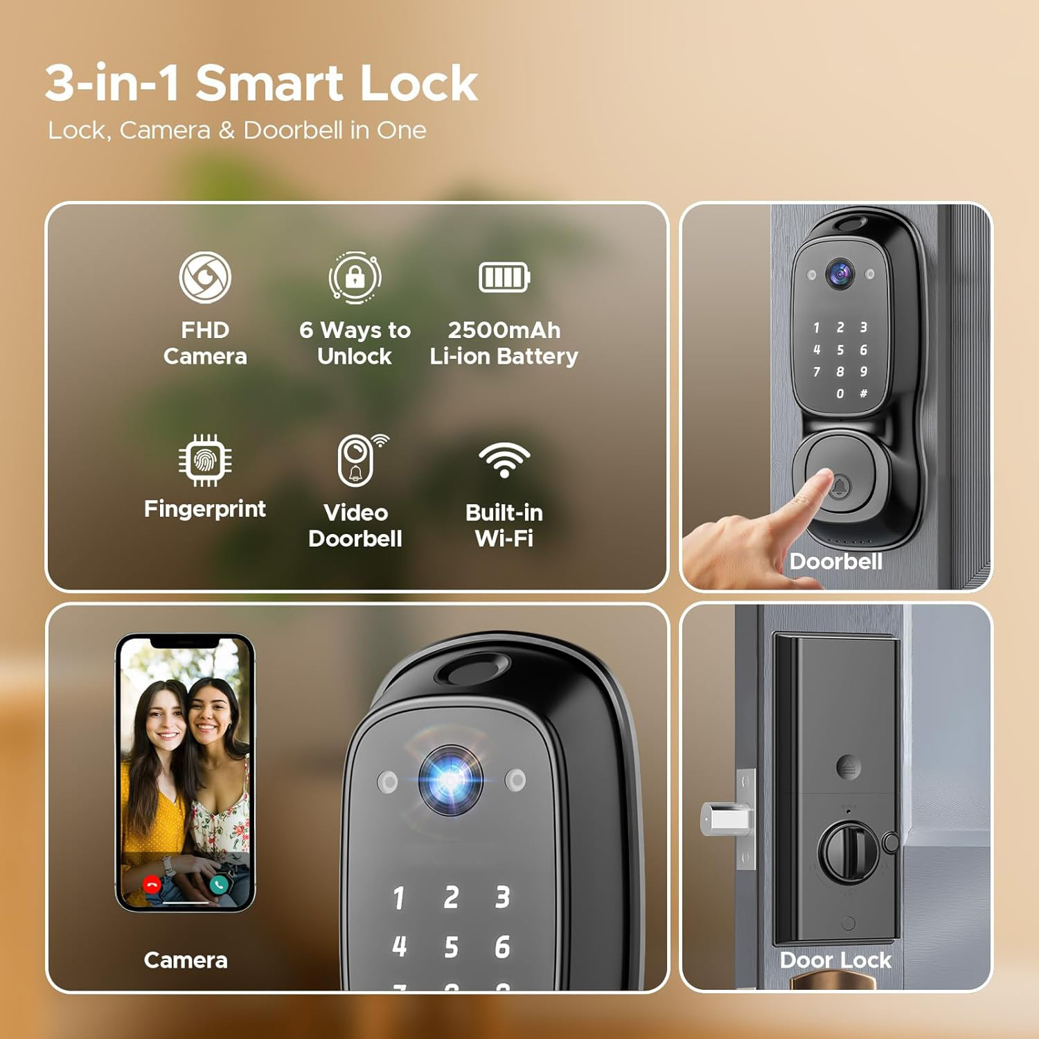 Cerradura Inteligente para Pue - Electronics & Gadgets Icon reseña y precio