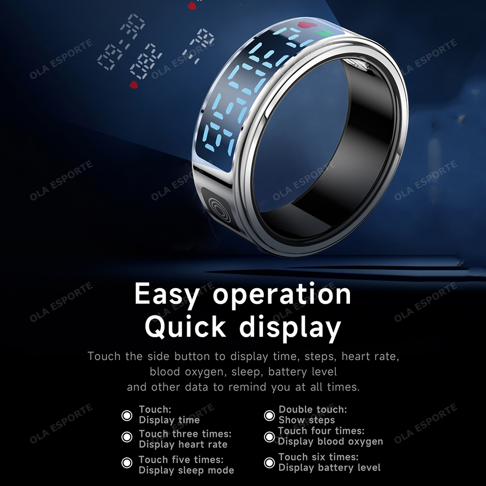 Anillo inteligente 2026 con co - Smart Ring Health reseña y precio