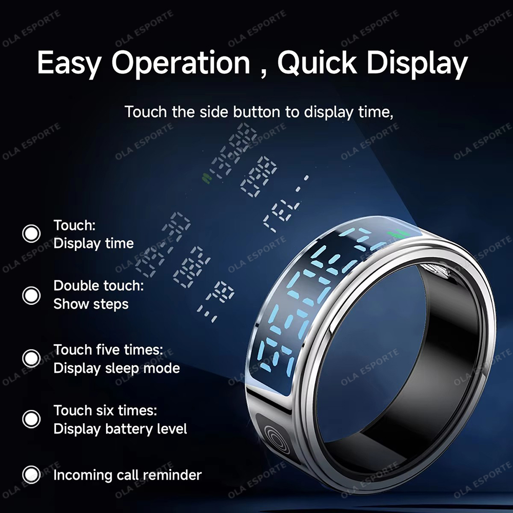 Anillo inteligente 2026 con co - Smart Ring Health reseña y precio