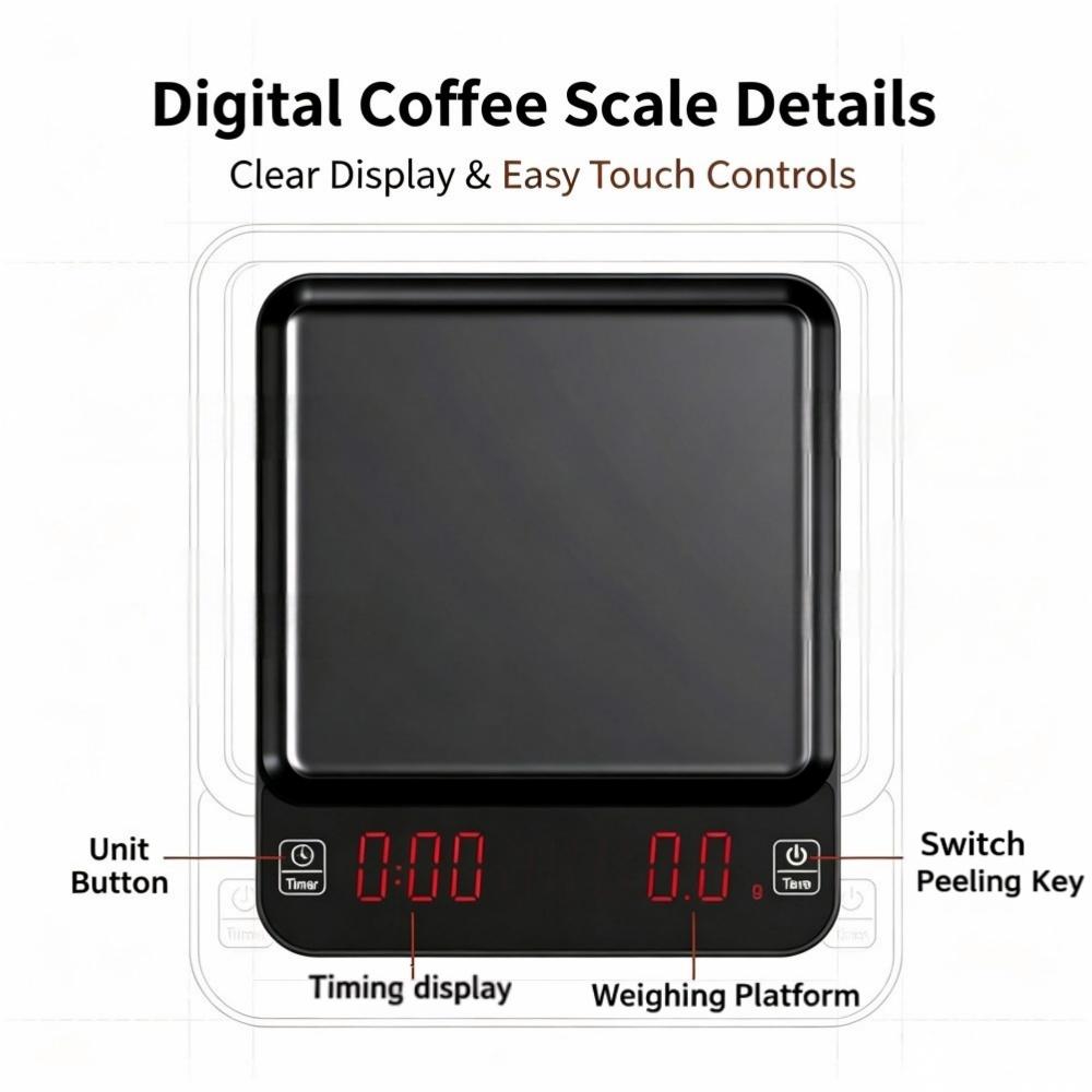 Báscula Digital de Alta Precis - Electronics & Gadgets Icon reseña y precio