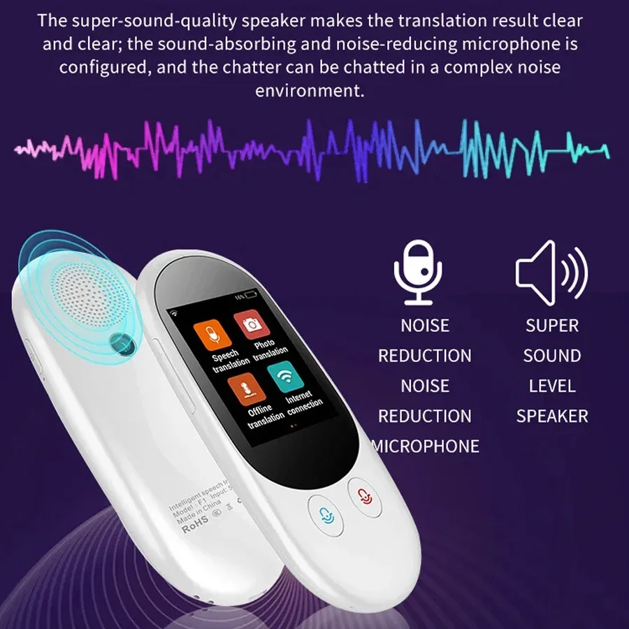 Traductor de Voz Instantáneo I - Portable Translator Device reseña y precio