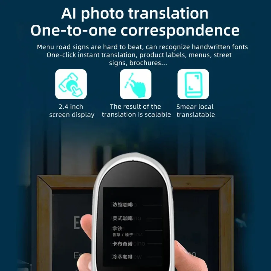 Traductor de Voz Instantáneo I - Portable Translator Device reseña y precio