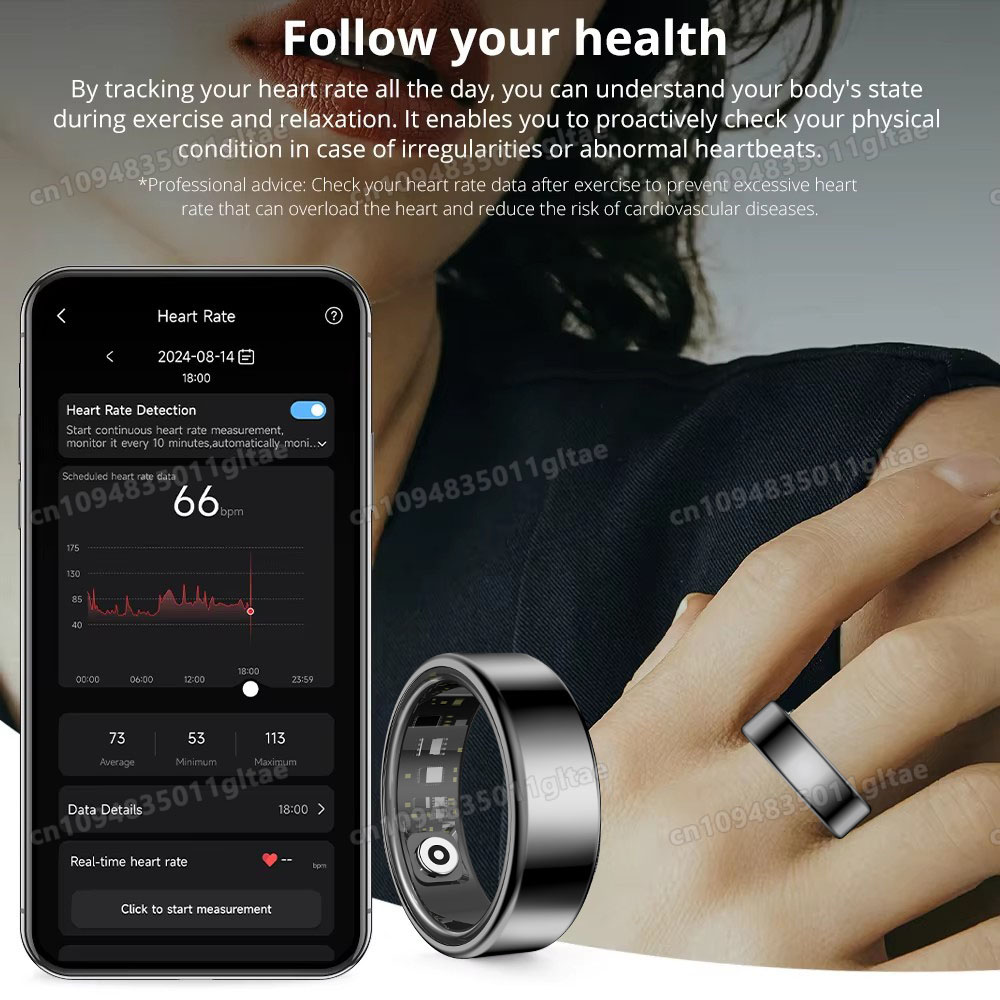 Anillo Inteligente R10 con Est - Smart Ring Health reseña y precio