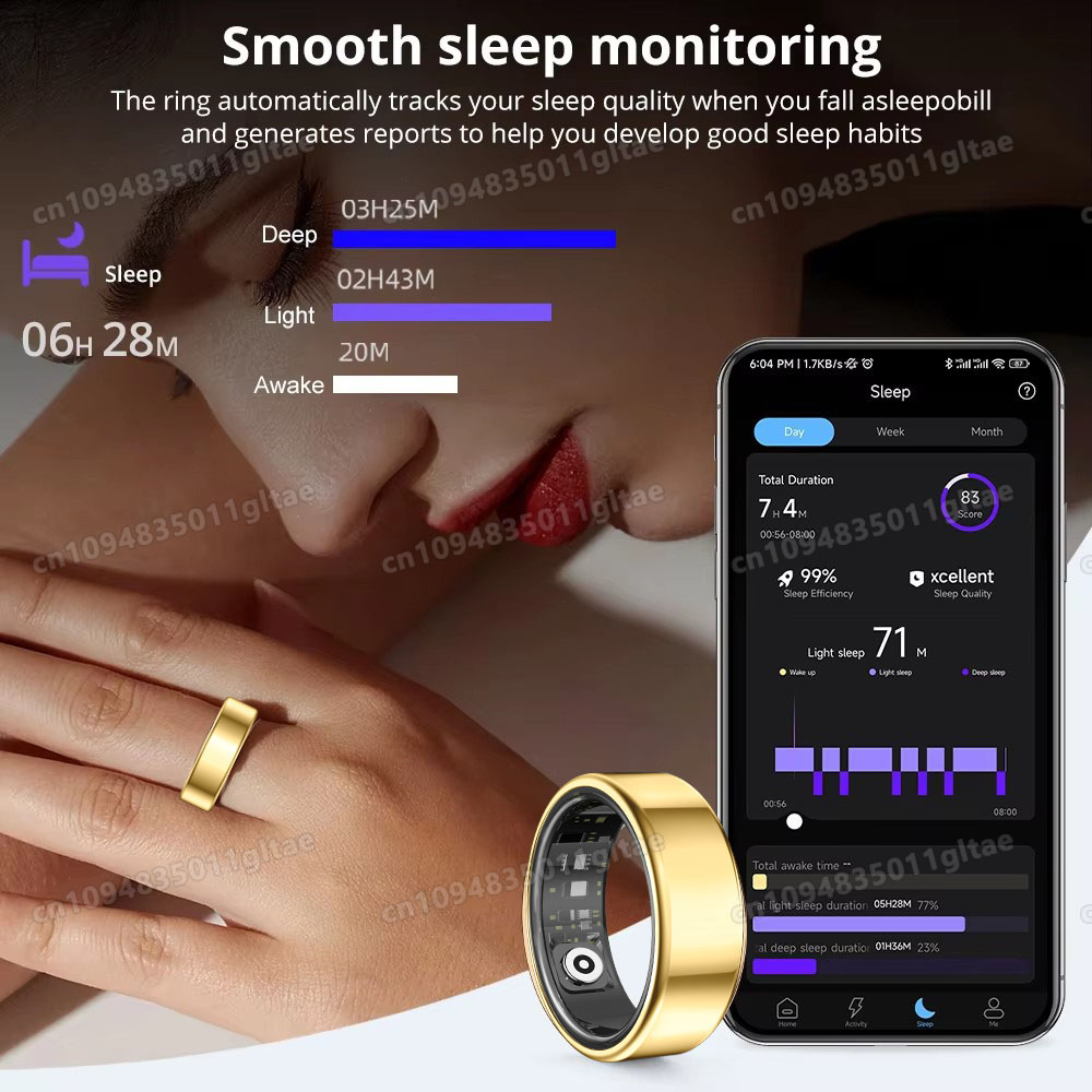 Anillo Inteligente R10 con Est - Smart Ring Health reseña y precio