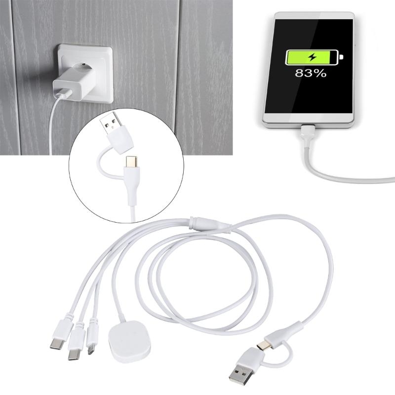 Cable carga múltiple USB C 4 e - Electronics And Gadgets With C reseña y precio