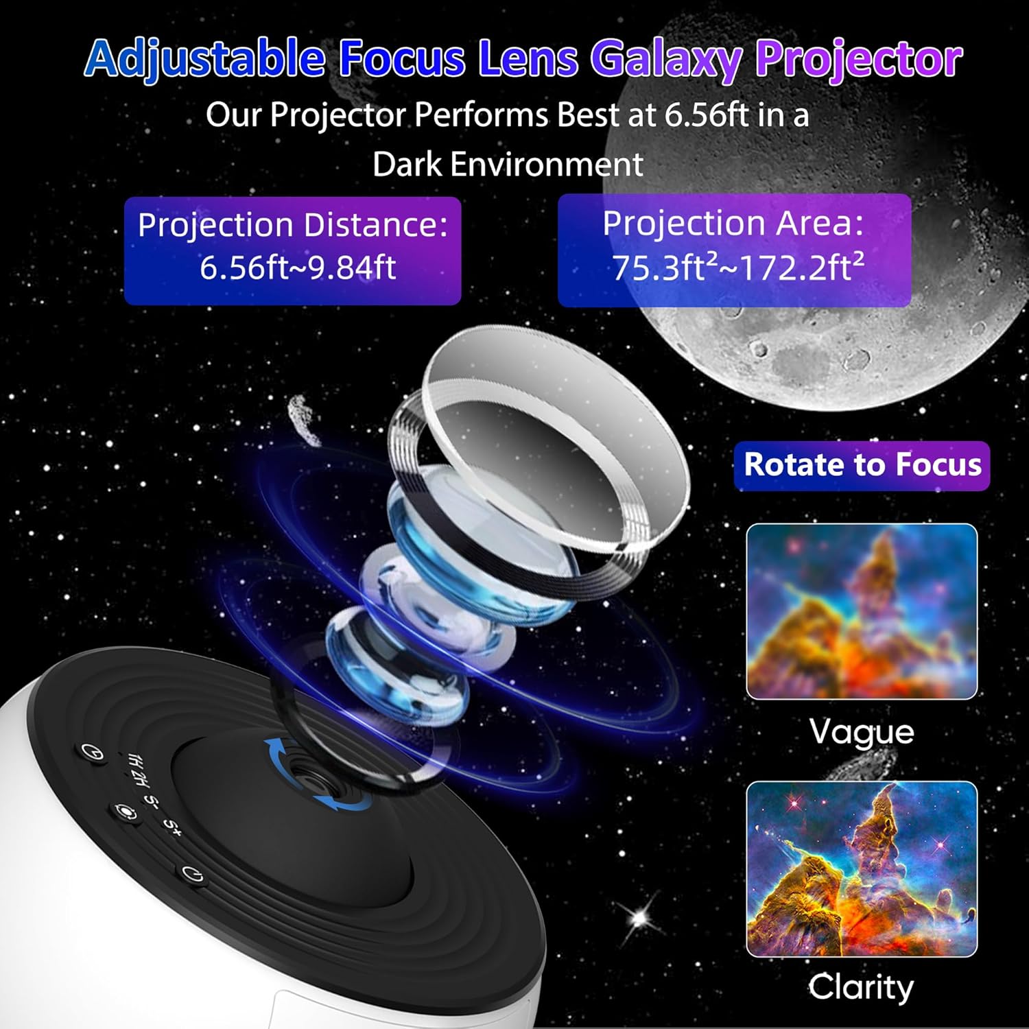 Proyector de galaxia para dorm - Electronic Gadgets For Home reseña y precio