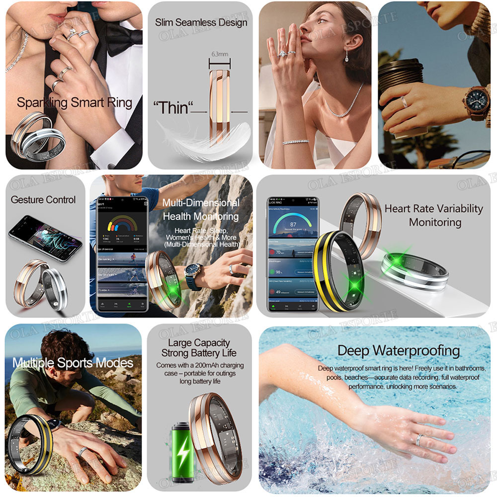Anillo Inteligente con Sensor  - Smart Ring Health reseña y precio