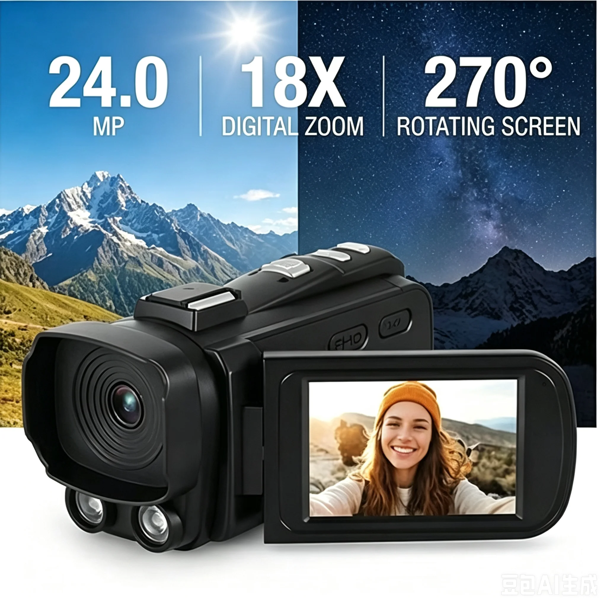 Cámara Digital Full HD 1080P,  - Electronic Gadgets For Home reseña y precio