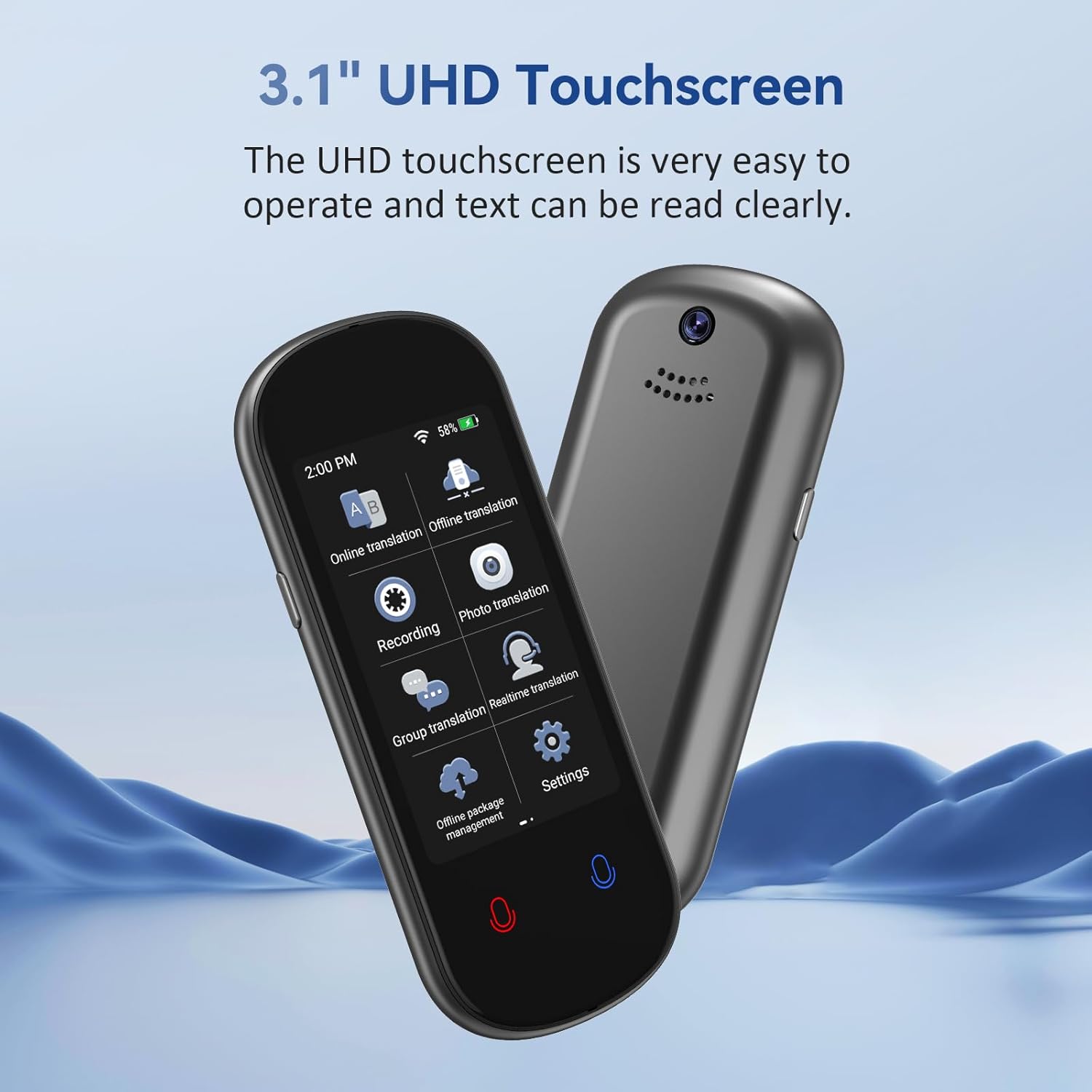 Traductor de Voz Instantáneo c - Portable Translator Device reseña y precio