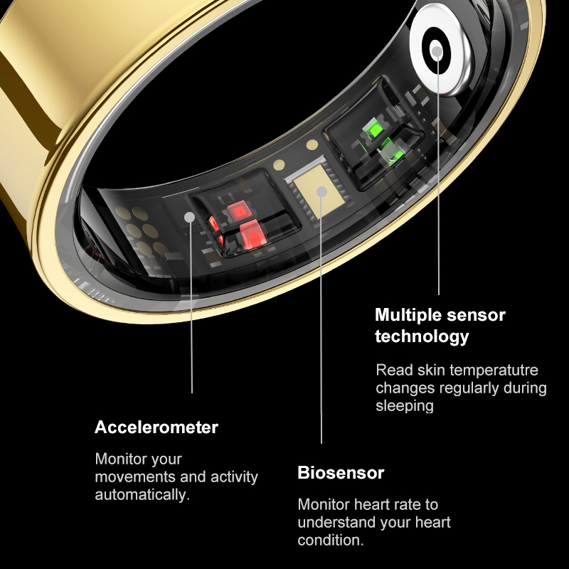 Anillo inteligente R09 para ho - Smart Ring Health reseña y precio