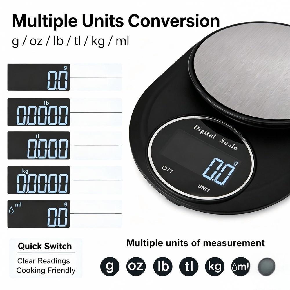 Báscula Digital de Cocina Port - Electronics & Gadgets Icon reseña y precio