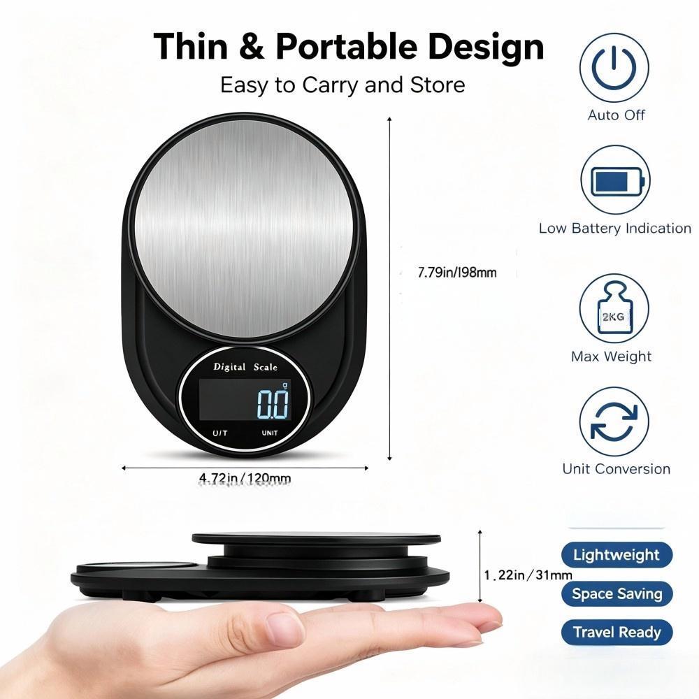 Báscula Digital de Cocina Port - Electronics & Gadgets Icon reseña y precio