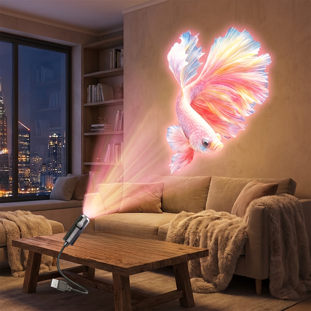 Proyector de Luz Nocturna USB  - Electronic Gadgets For Home reseña y precio