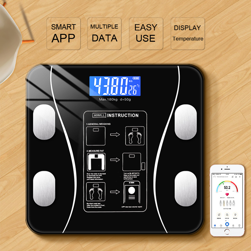 Báscula de Grasa Corporal Inte - Body Fat Scale Smart reseña y precio