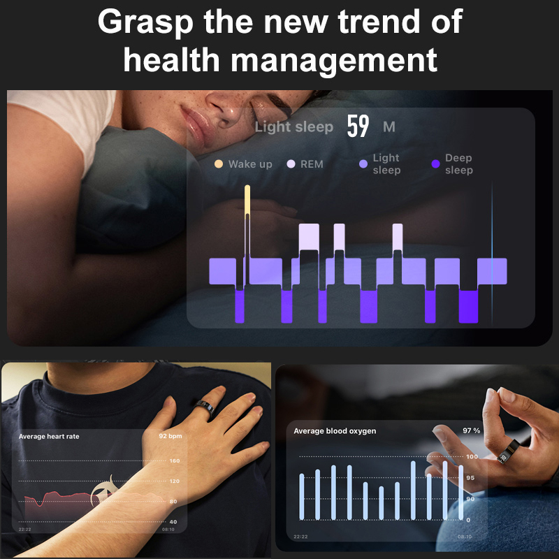 AMZMAX R11C pantalla de visual - Smart Ring Health reseña y precio